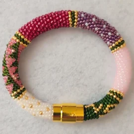 Garden Crochet Bracelet
